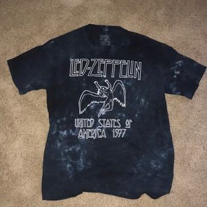 Men’s Tie dye Led Zeppelin T-shirt